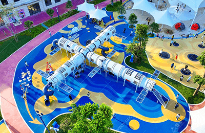 牧童案例丨南寧友誼路星空樂園之三：宇宙空間站+